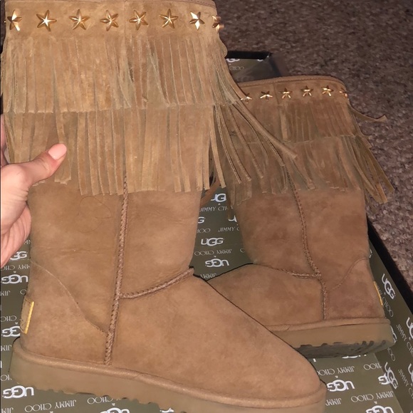 UGG | Shoes | Jimmy Choo Limited Edition Ugg Boots | Poshmark